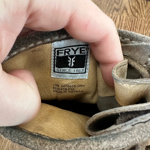 Frye tassel leather booties size 7.5 - Picture 9 of 10